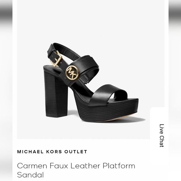 Michael Kors Black Platforms - Picture 4 of 5